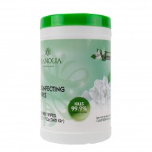 80 pcs disinfectant wipes in canister jasmine  scent